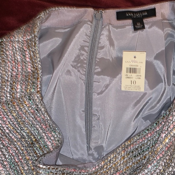 Brand: Ann Taylor pencil skirt, Size: 10, Color: Multi - Picture 4 of 7